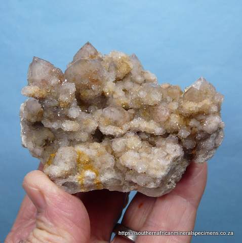 Cactus quartz crystals on matrix Cactus quartz crystals on matrix