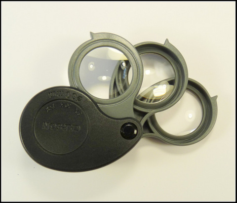 Loupe, magnifier - enjoy the hidden beauty of specimens!