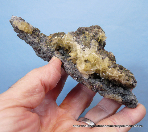 Delicate barite crystals sit on beautiful, well-crystallized marcasite crystals Delicate barite crystals sit on beautiful, well-crystallized marcasite crystals