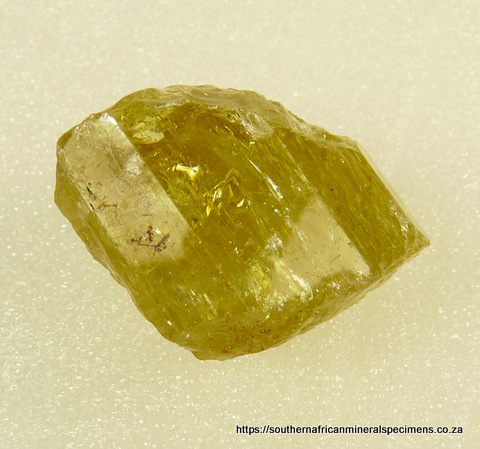 Golden-green apatite