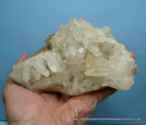 Unusual quartz crystals on matrix Unusual quartz crystals on matrix