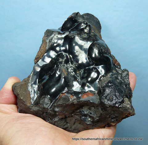 Shiny hematite on iron ore Shiny hematite on iron ore